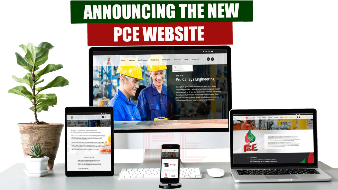 Pro Cahaya Engineering website